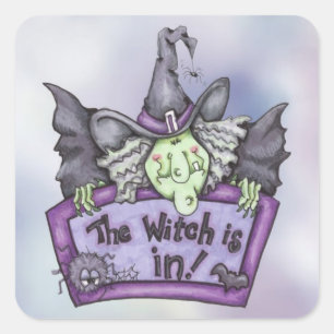 La Sorcière est en - Stickers