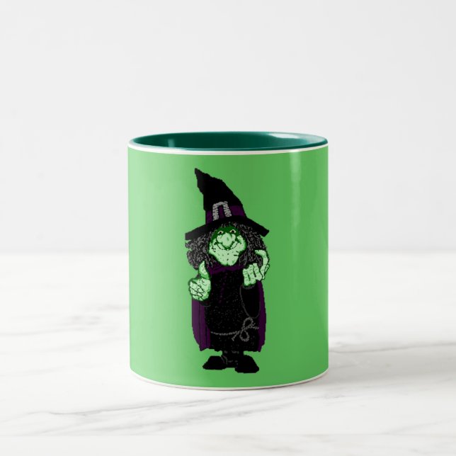 La sorcière viennent ici tasse (Centre)
