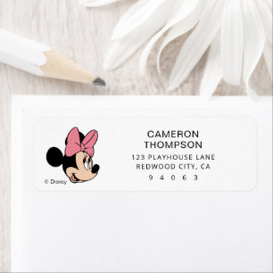 La souris Minnie de Disney   Anniversaire de la fi