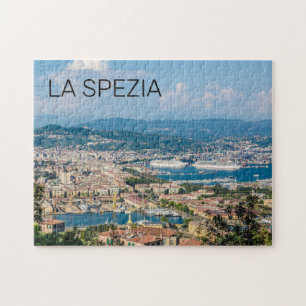 La Spezia Cityscape Liguria Italy Holiday Souvenir Jigsaw Puzzle