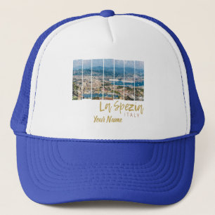 La Spezia Liguria Italy Vintage Souvenir Trucker Hat