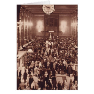 La station Circa les années 1950 toute des