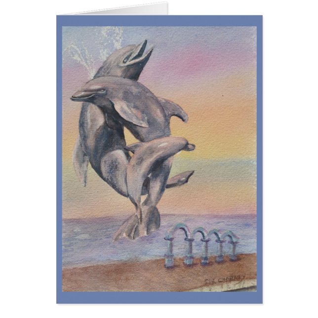 LA STATUE DOLPHIN FAMILIALE (Devant)