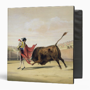 La Suerte de la Capa, 1865 (colour litho) Binder