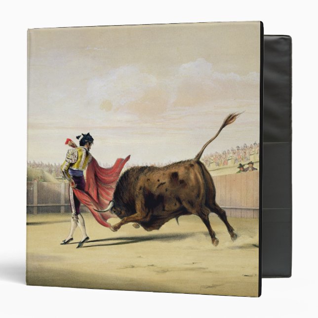 La Suerte de la Capa, 1865 (colour litho) Binder (Front/Inside)