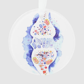 La synapse et l'impulsion nerveuse affiche fleece