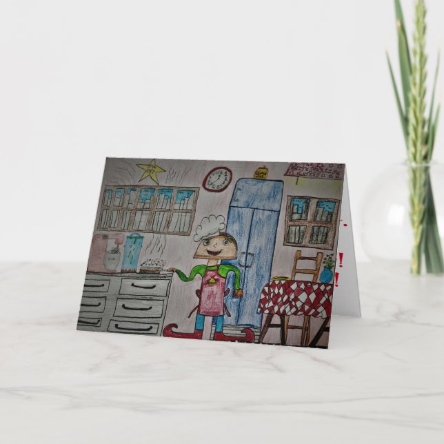 "La Table du White Starline" Carte d'anniversaire (Devant)