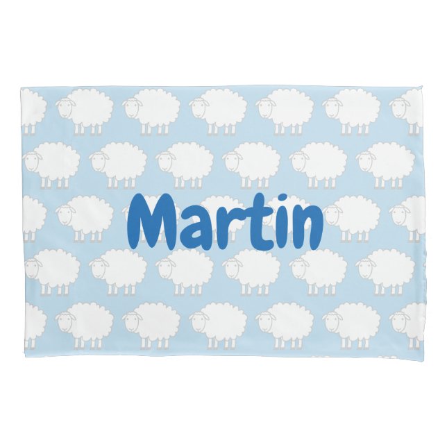 La taie d'oreiller de l'enfant avec le motif (devant)