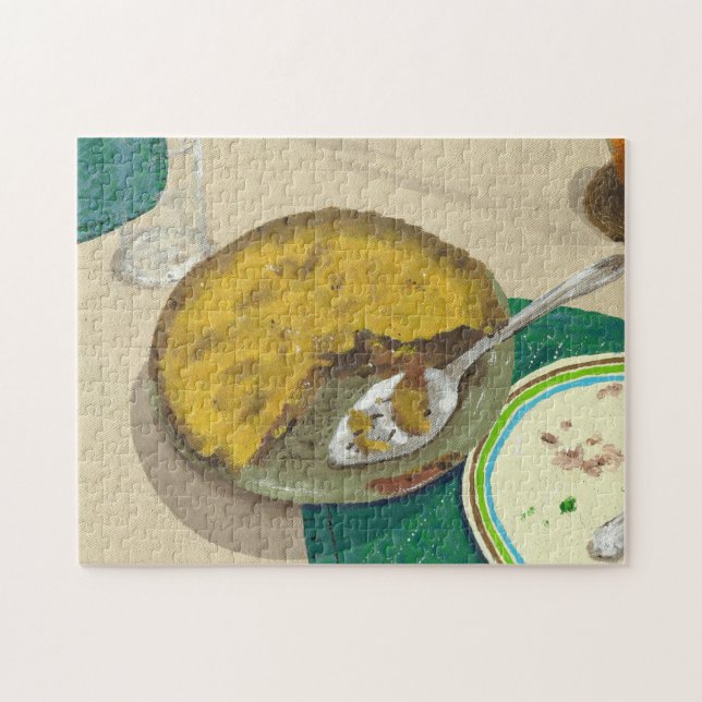 La tarte aux pommes de la mère de puzzle (Horizontal)
