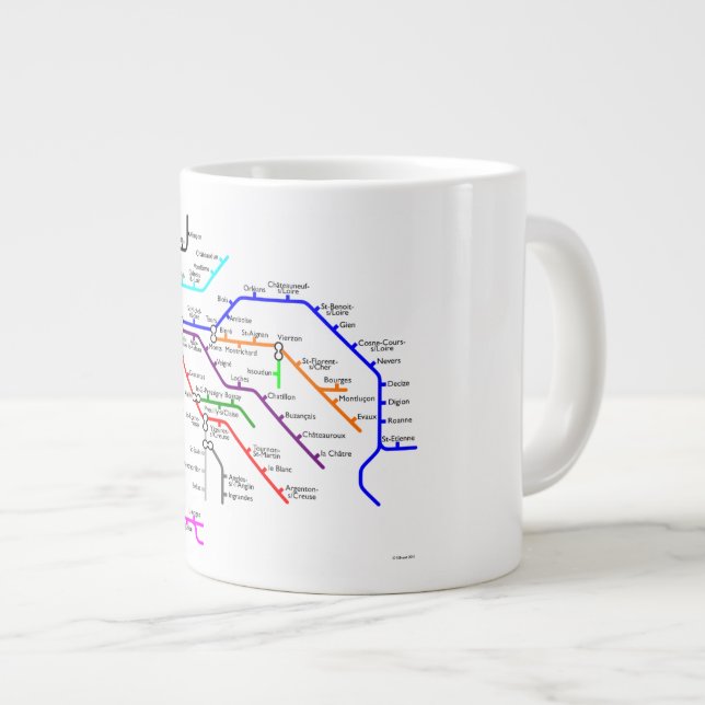 La tasse à café du système de la Loire (Devant droit)