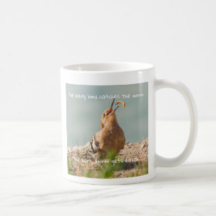 La tasse à café L'oiseau matinal