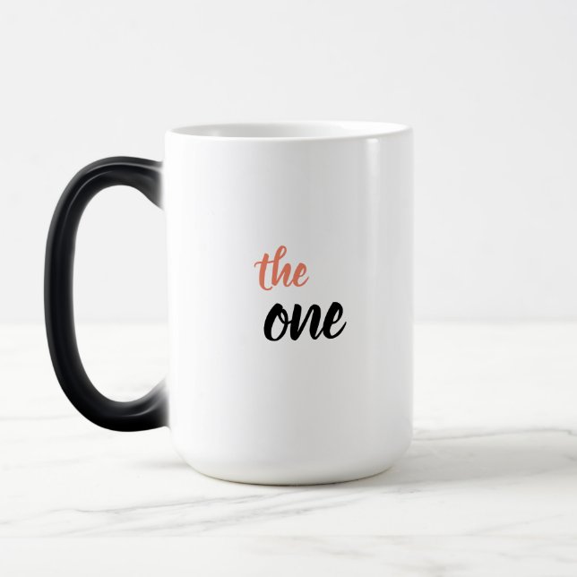 La tasse à café unique (Gauche)
