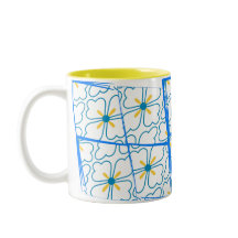 La tasse à deux tons ajoutent un bruit de couleur