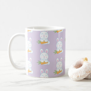 La tasse à motif de lapin