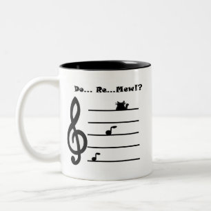 La tasse "… au sujet de… miaulent ? ! "