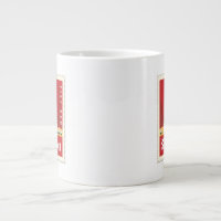 La tasse avec le timbre vietnamien de Saïgon