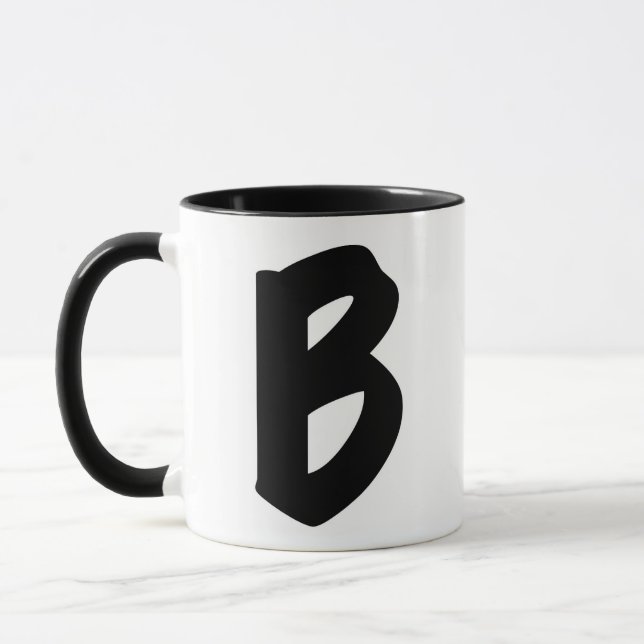 La tasse "B" (Gauche)