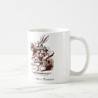 La tasse blanche de lapin