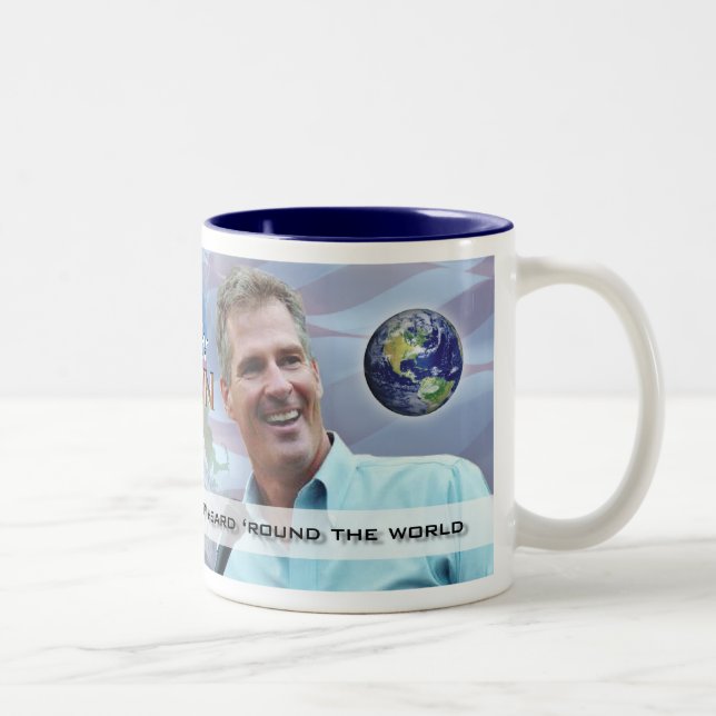 La tasse Brown du collecteur d'élection de Scott (Droit)