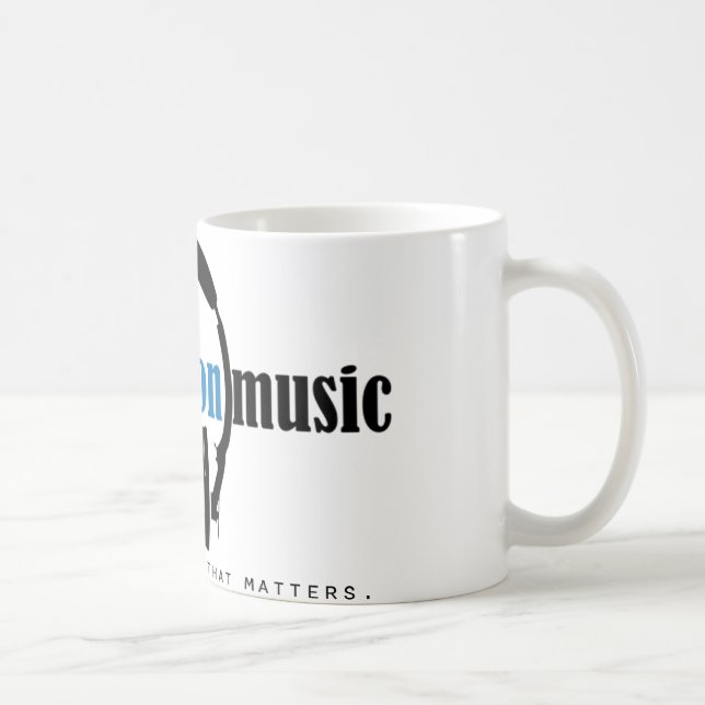 La tasse classique montre BEM "musique qui les (Droite)