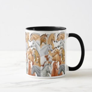 La tasse d'amants de cheval