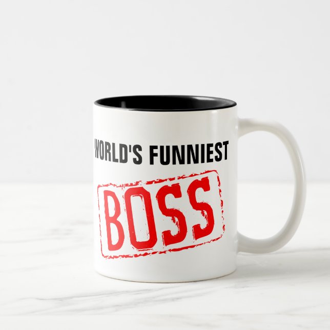 La tasse de café la plus drôle du patron du monde (Droit)