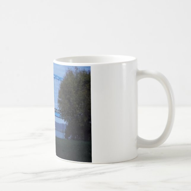 La tasse de café reliée par monde (Droite)