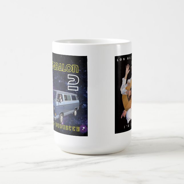 La tasse de café W "je suis baba Lon" et "baba Lon (Centre)