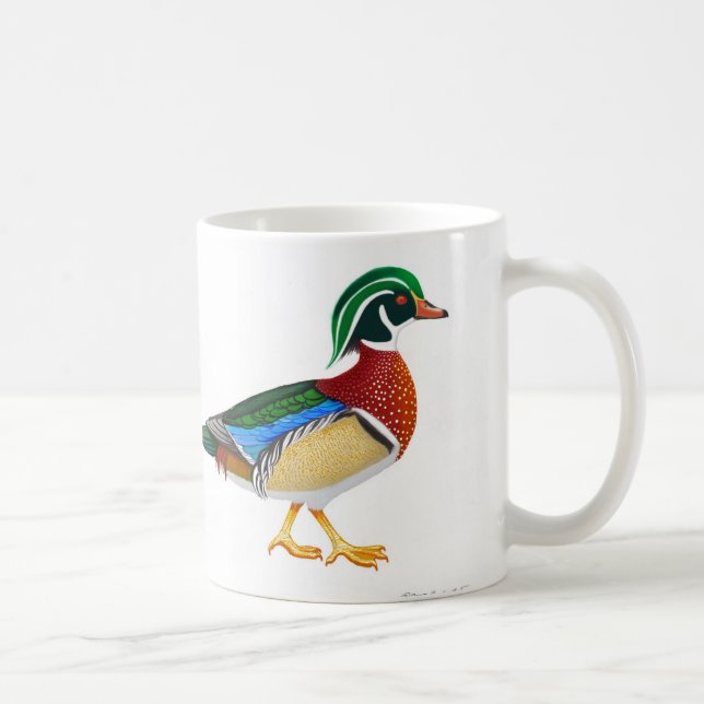 La tasse de canard en bois (Droite)