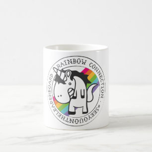 La tasse de connexion d'arc-en-ciel