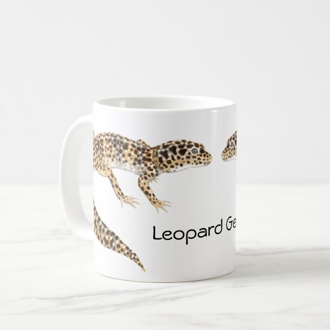 La tasse de Gecko de léopard (Devant gauche)