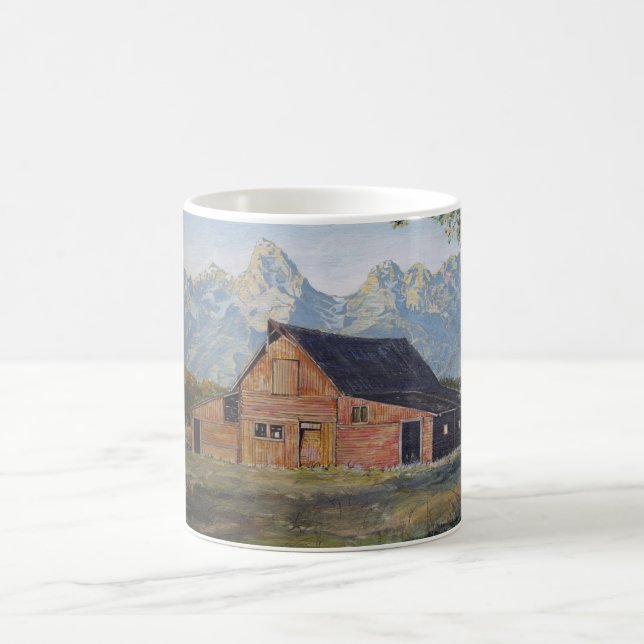 La tasse de grange de montagne rocheuse (Centre)