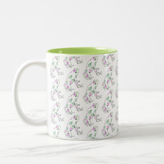 La tasse de grenouille, deux modifient la tonalité (Gauche)