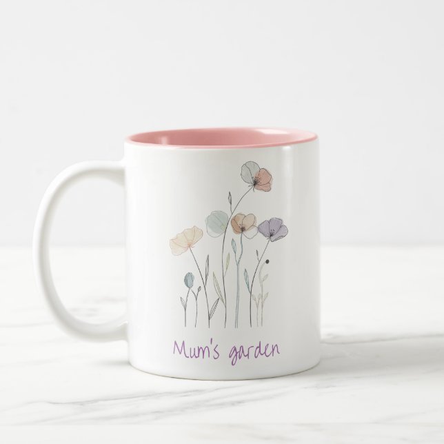 La tasse de jardin de maman (Gauche)