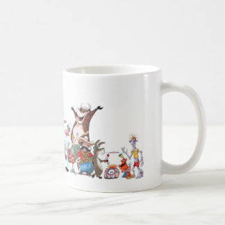 La tasse de la fonte de l'imbécile simple