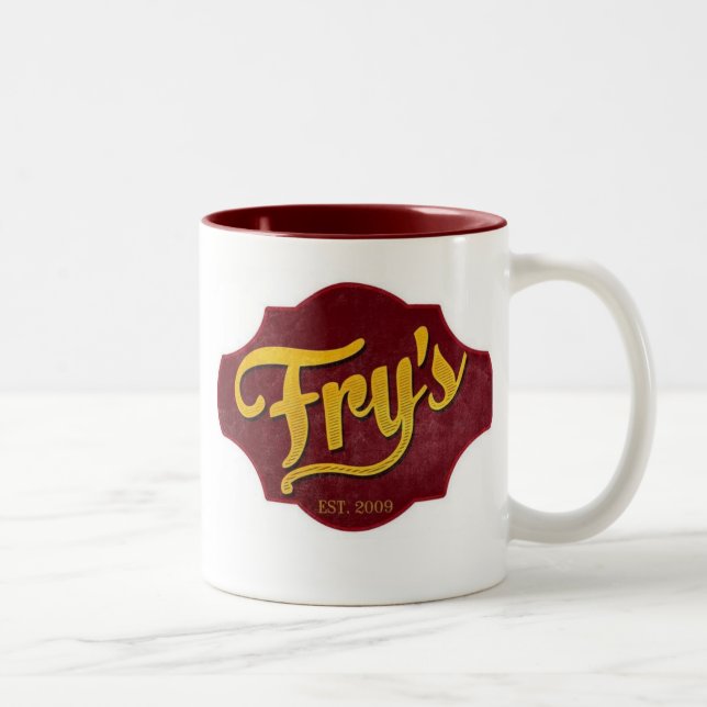 La tasse de la friture (rouge foncé) (Droit)