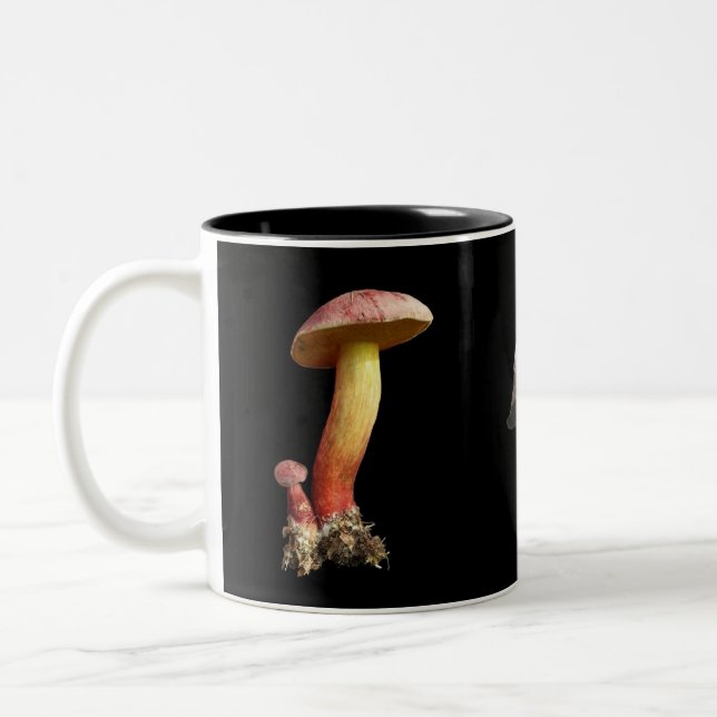 La tasse de l'amant de champignon (Gauche)
