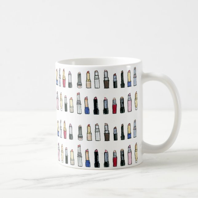 La tasse de l'amant de rouge à lèvres (Droite)