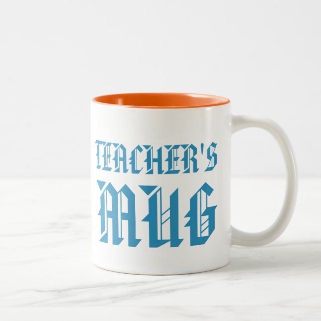 La tasse de l'enseignant | Bright Bright Fun Humou (Droit)