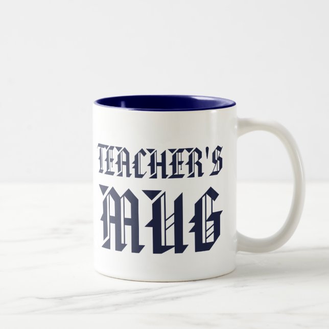 La tasse de l'enseignant | Humour amusant de la Ma (Droit)
