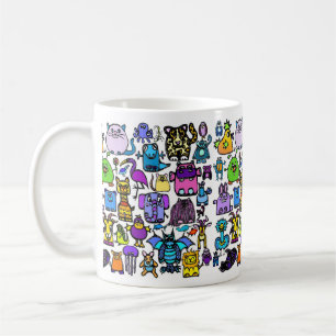 "la tasse de livre d'alphabet" -