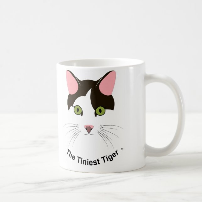 La tasse de logo de tigre la plus minuscule (Droite)