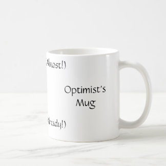 La tasse de l'optimiste