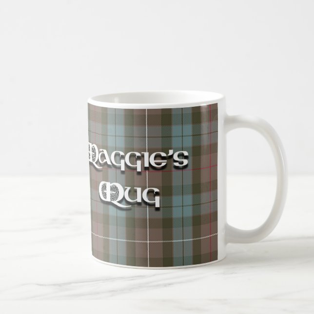 La tasse de Maggie dans le tartan (Droite)