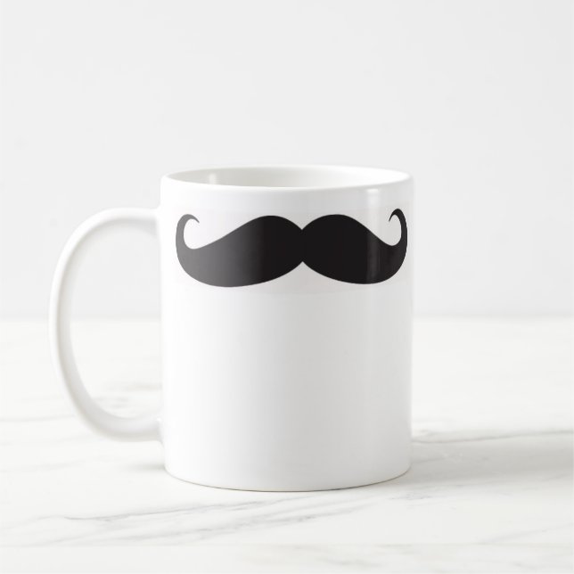 La tasse de moustache (Gauche)