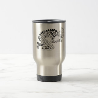 La tasse de prière de voyage de femme