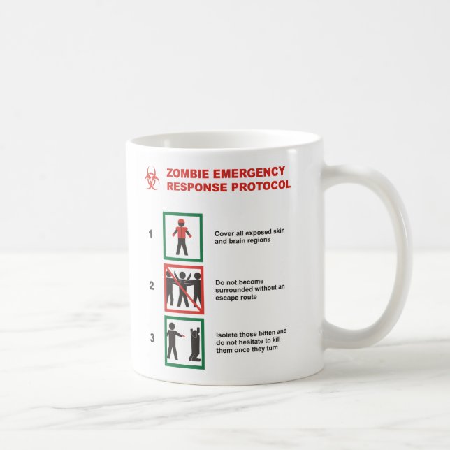 La tasse de secours de zombi (Droite)
