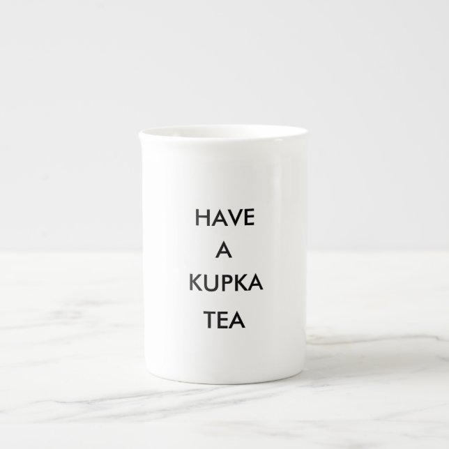 La tasse de thé de Kupka de médias d'excès (Devant)