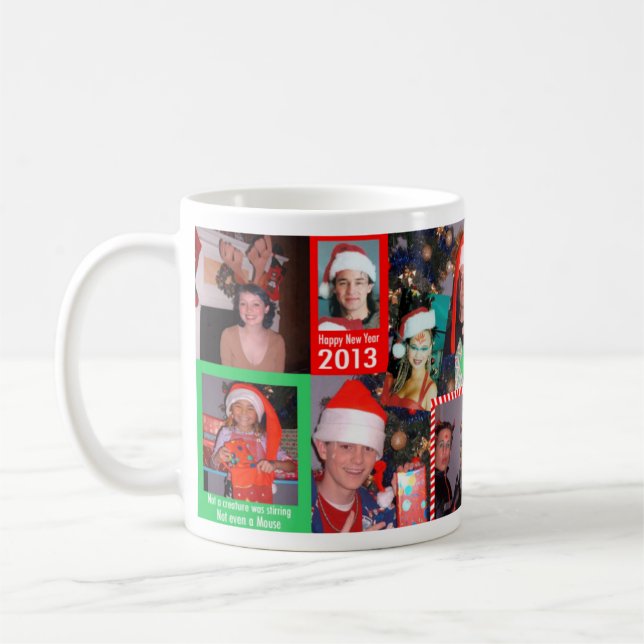 La tasse de tribu bonnes fêtes (Gauche)