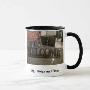 La tasse de wagon-restaurant de poésie